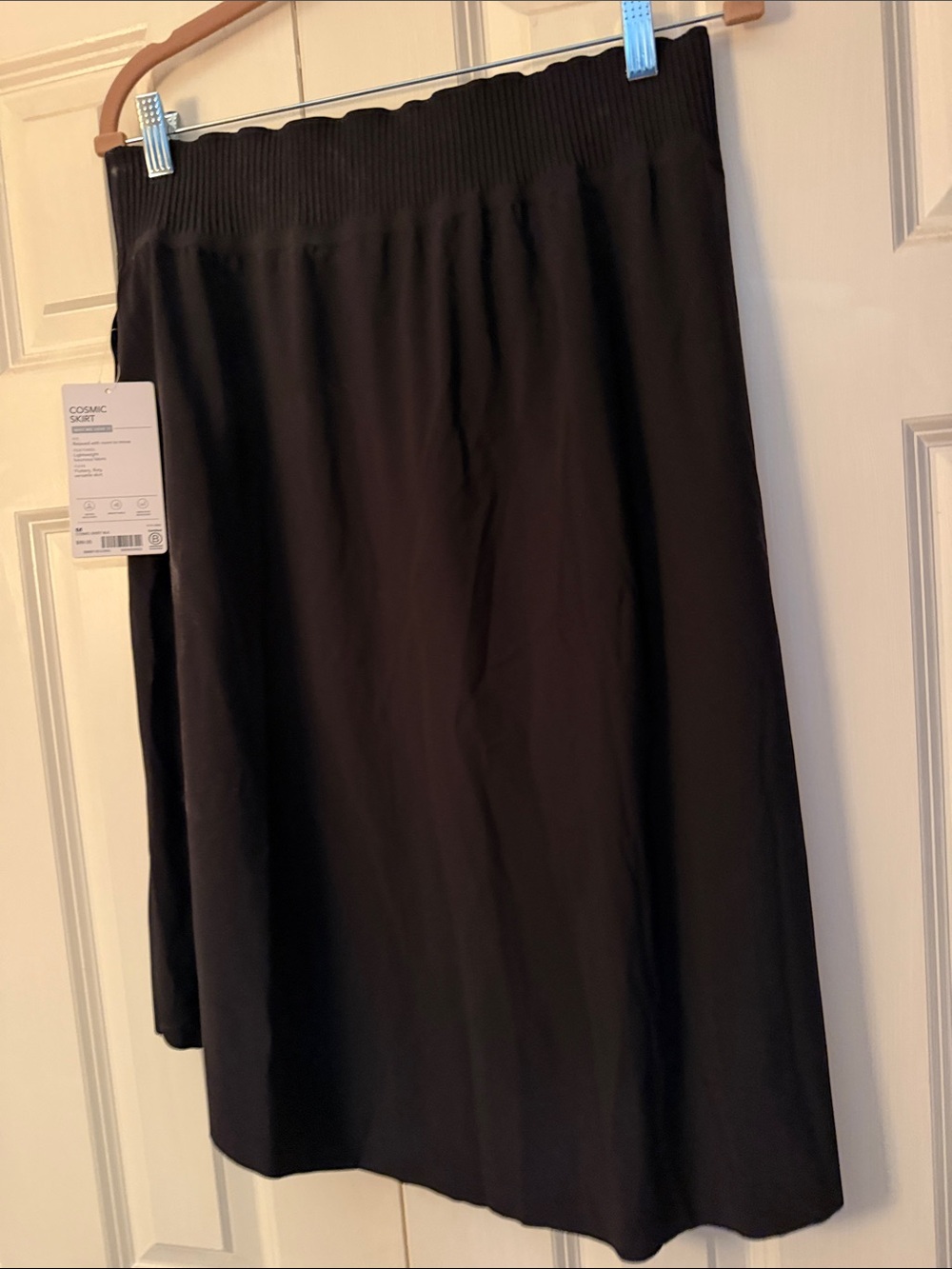 Athleta Black High-Low Skirt